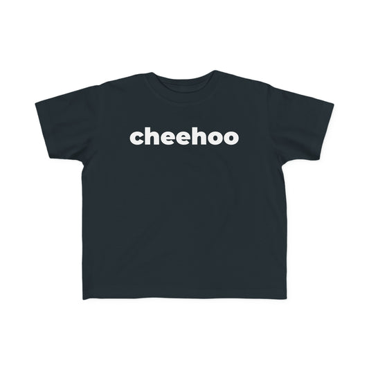 Cheehoo (Minimalist White Text) - Toddler Tee