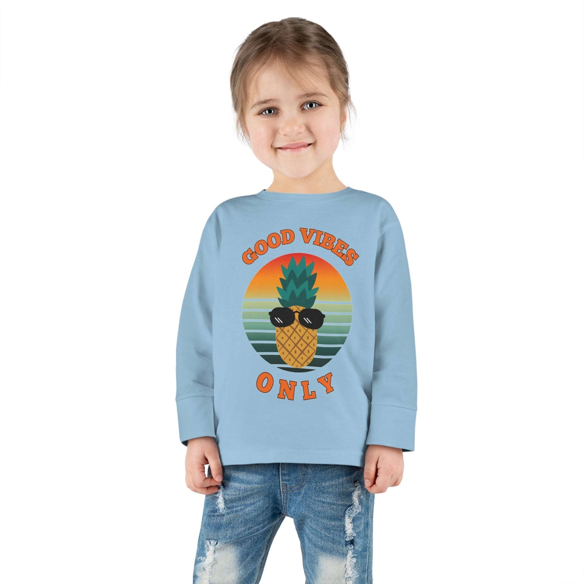 Good Vibes Only - Toddler Long Sleeve Tee