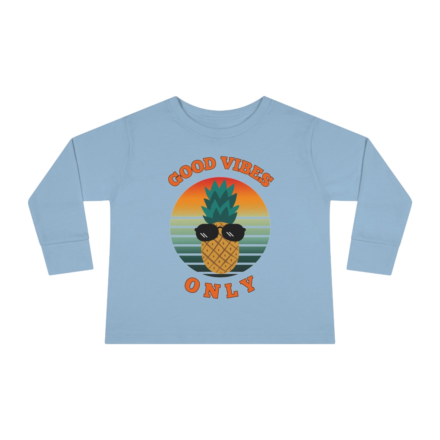 Good Vibes Only - Toddler Long Sleeve Tee