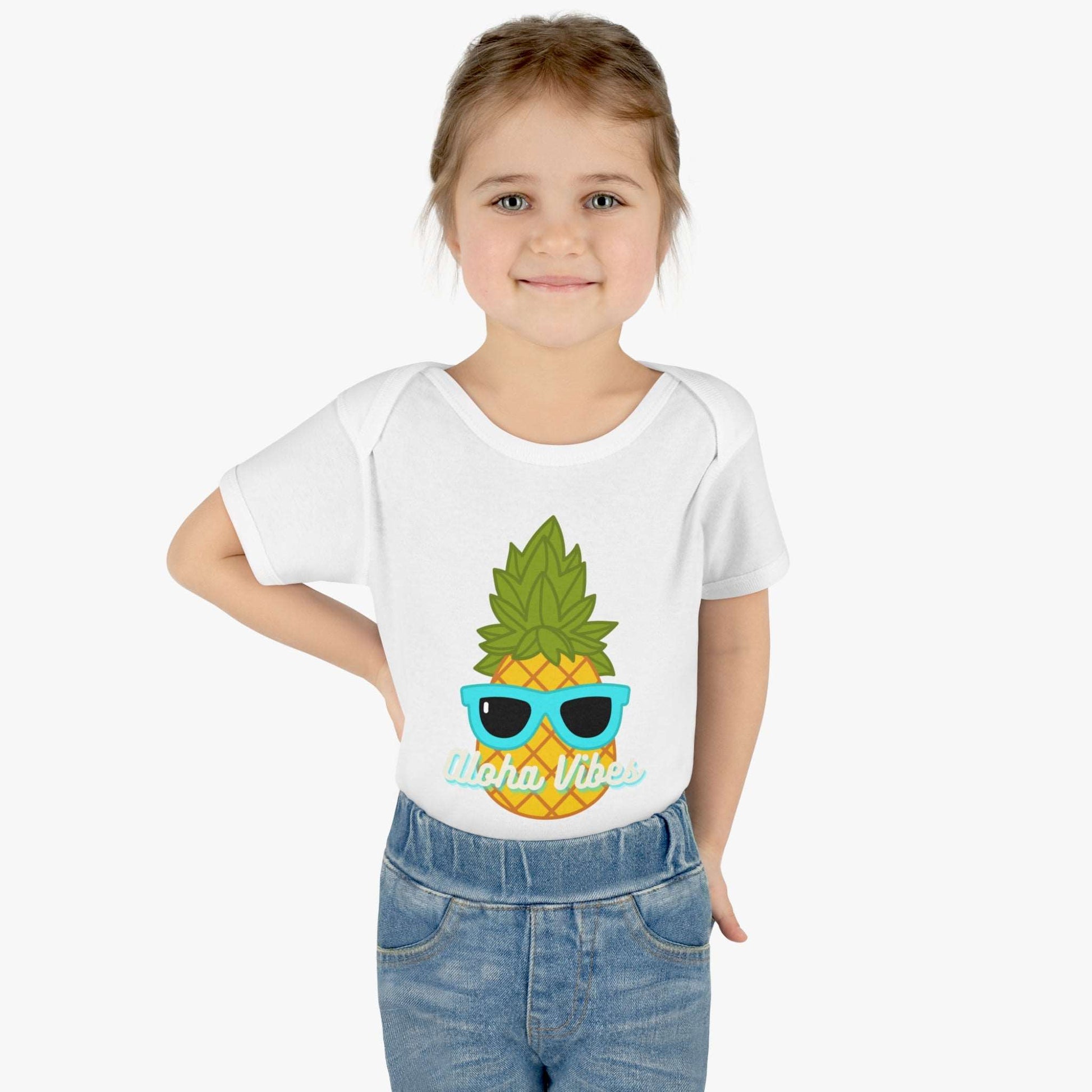 Aloha Vibes - Short Sleeve Bodysuit