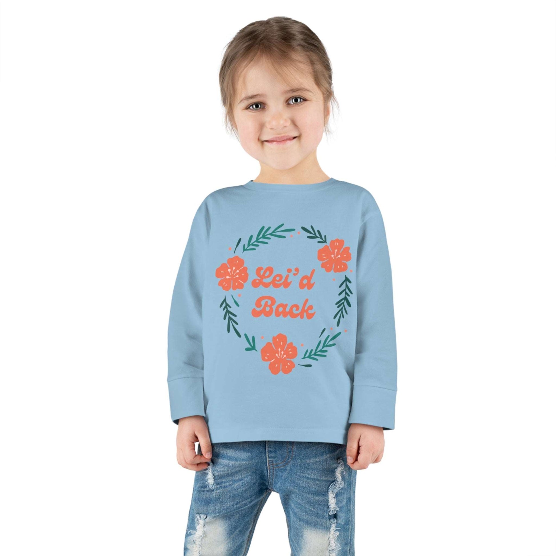 Lei'd Back - Toddler Long Sleeve Tee