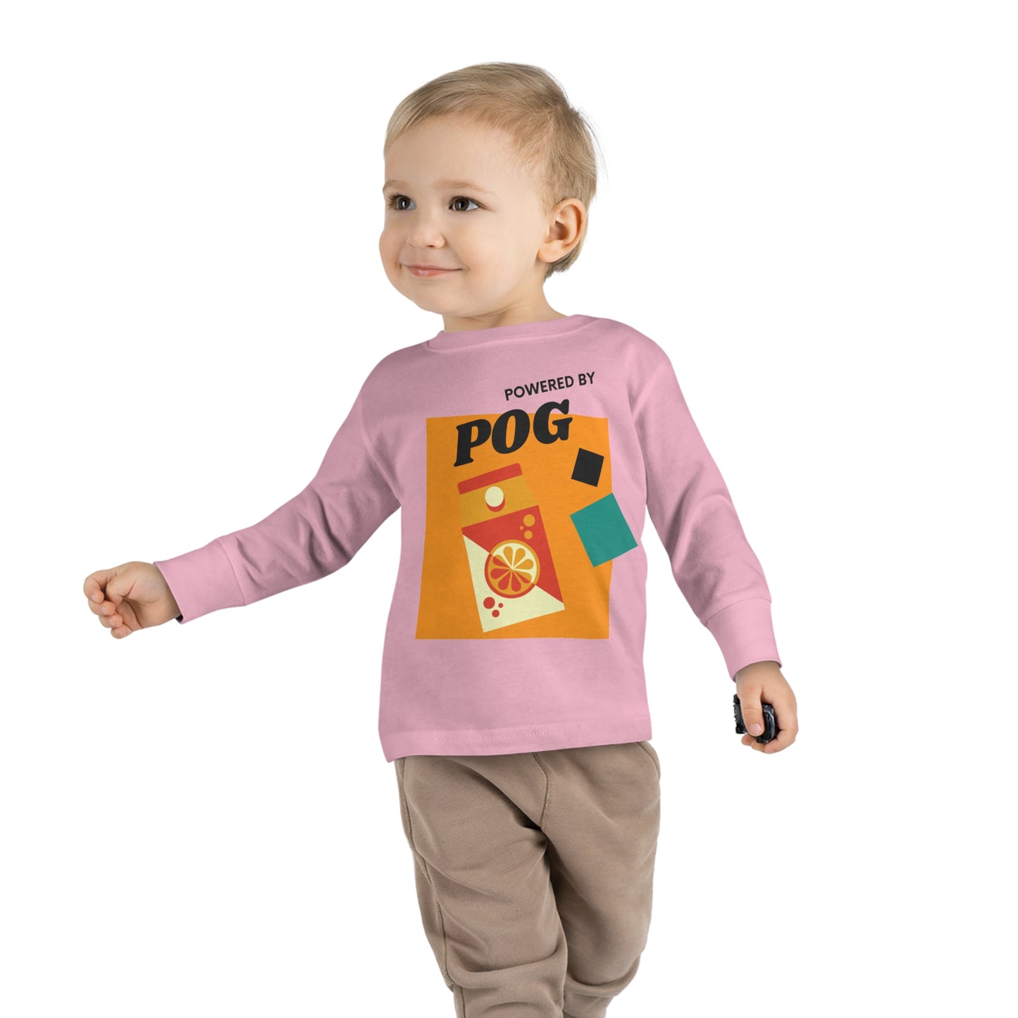 Powered By POG - Toddler Long Sleeve Tee