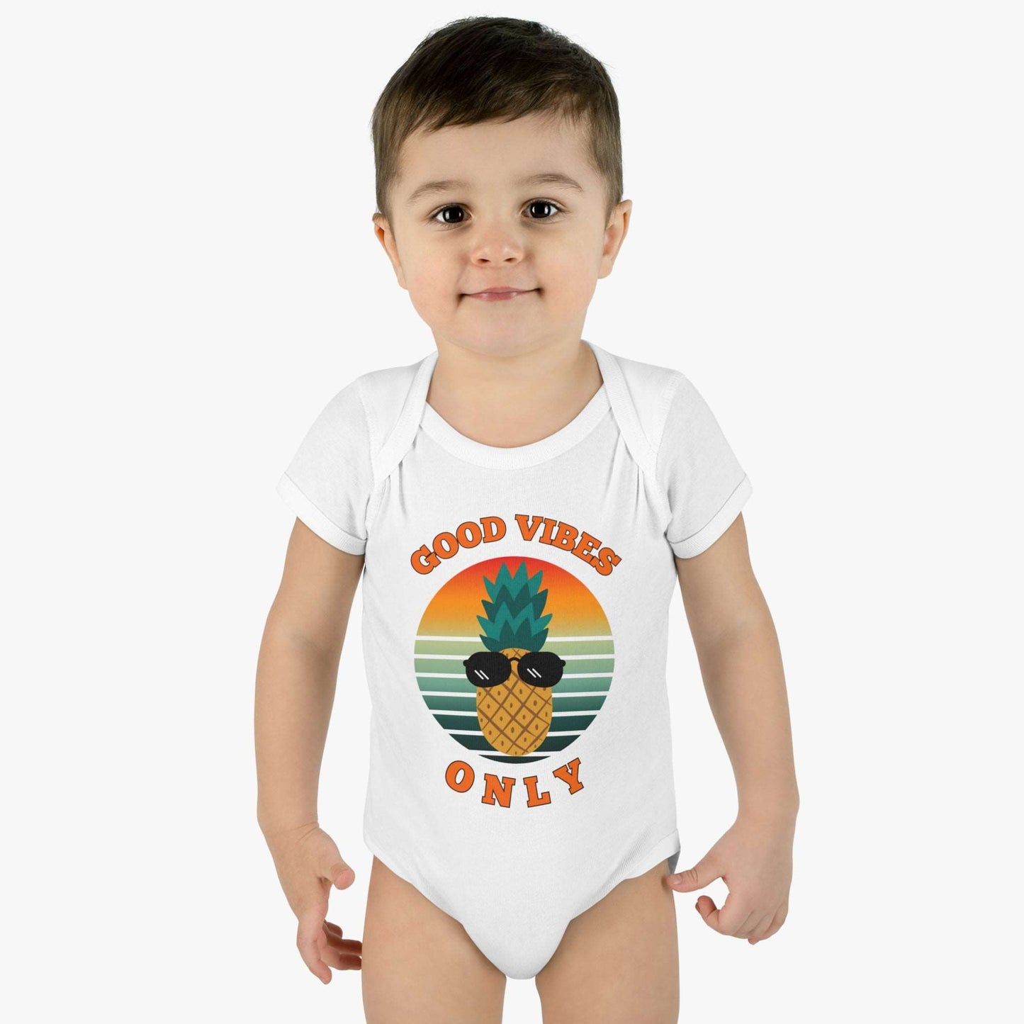 Good Vibes Only - Short Sleeve Bodysuit