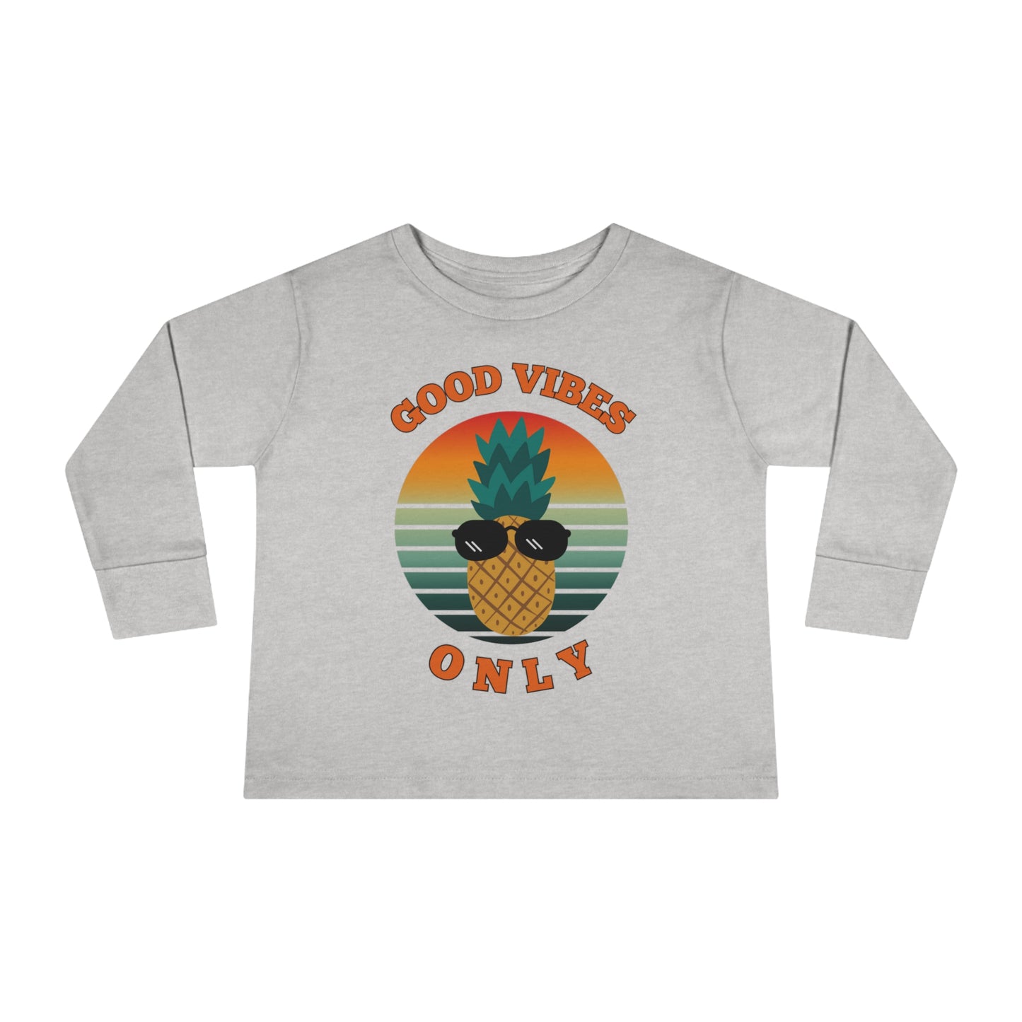 Good Vibes Only - Toddler Long Sleeve Tee