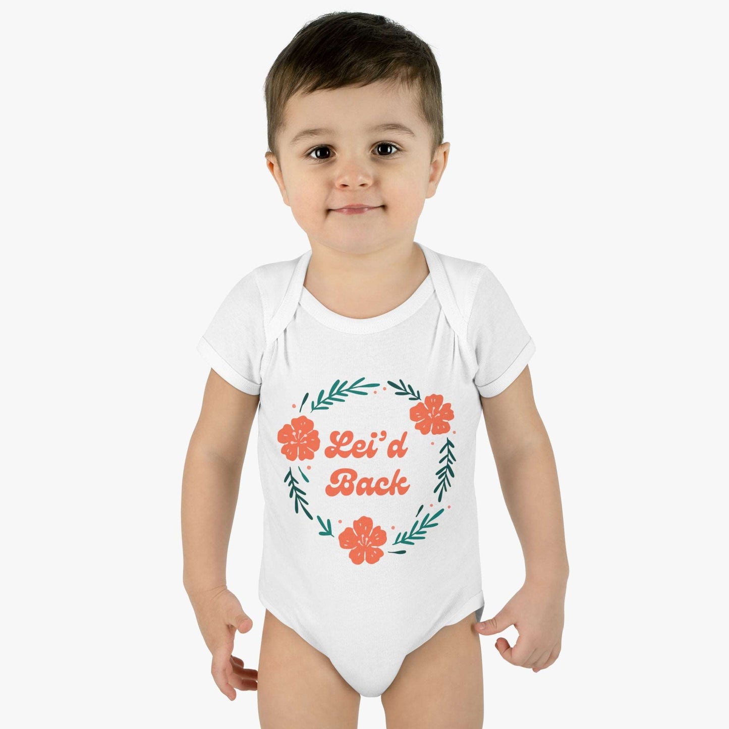 Lei'd Back - Short Sleeve Bodysuit