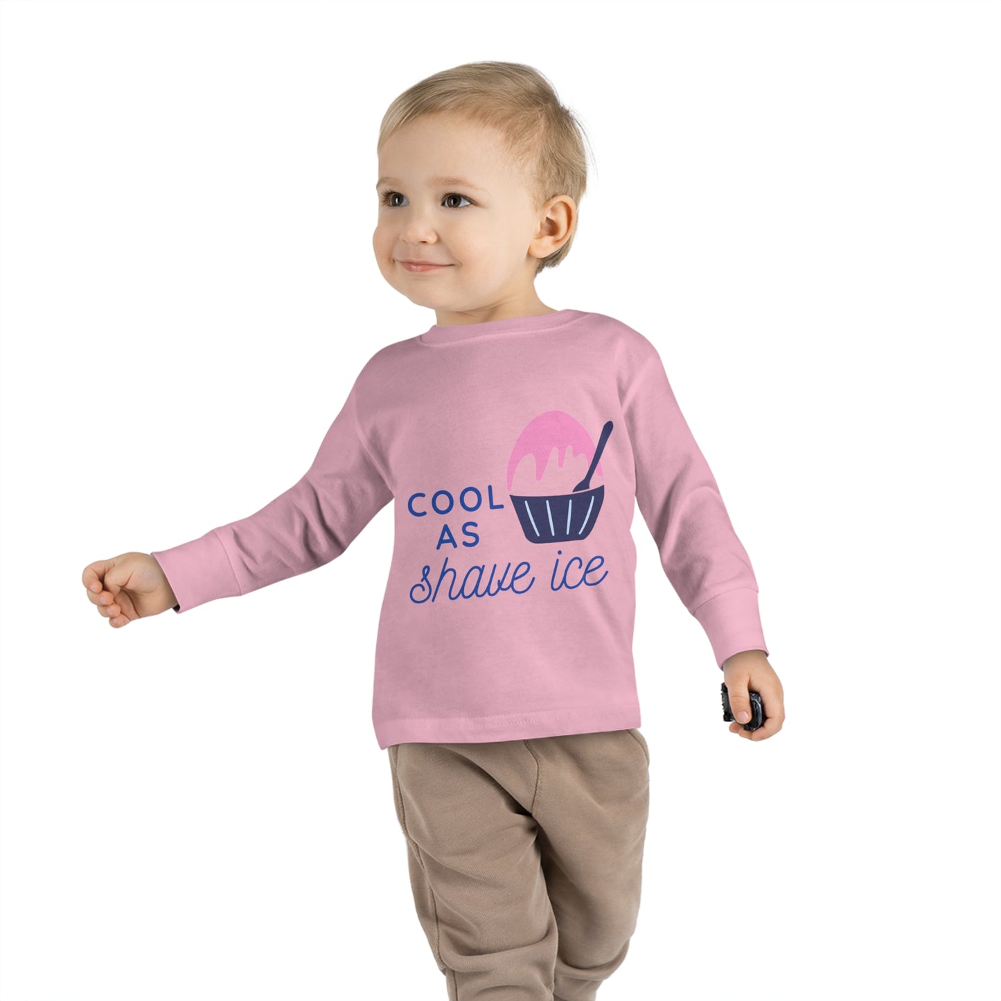 Cool As Shave Ice - Toddler Long Sleeve Tee