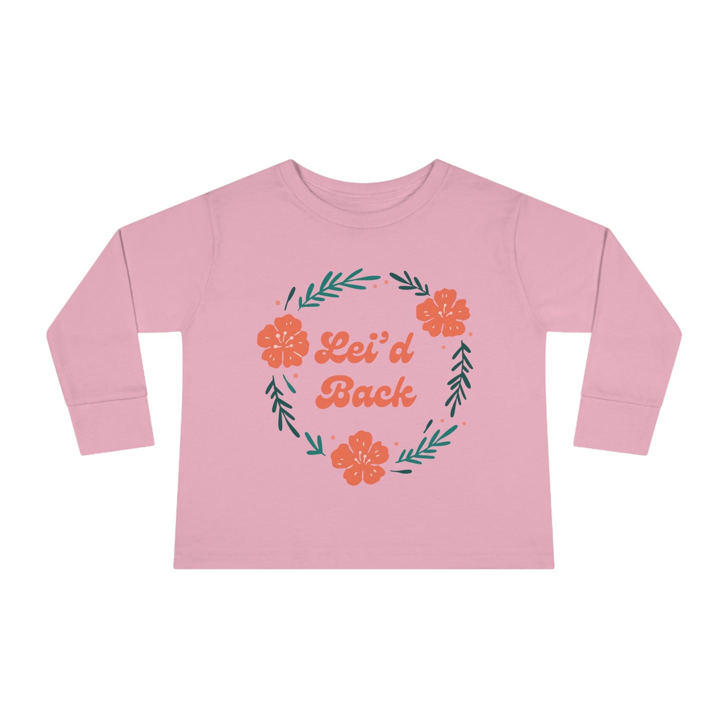 Lei'd Back - Toddler Long Sleeve Tee